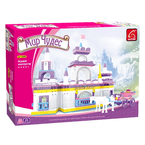 Игровой конструктор Ausini 24806 МИР ЧУДЕС (614 деталей в наборе) Мир чудес (24806) - фото 2