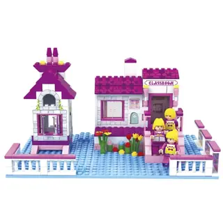 Игровой конструктор Ausini Toys Веселая школа (24501) / 248 деталей