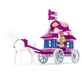 Игровой конструктор Keyixing 24201 МИР ЧУДЕС (59 деталей в наборе) Сказочная карета (24201) / 57 деталей - фото 3