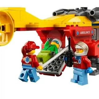Конструктор Lego City вертолёт скорой помощи 60179