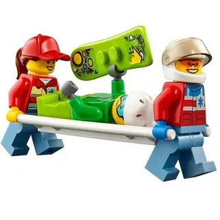 Конструктор Lego City вертолёт скорой помощи 60179
