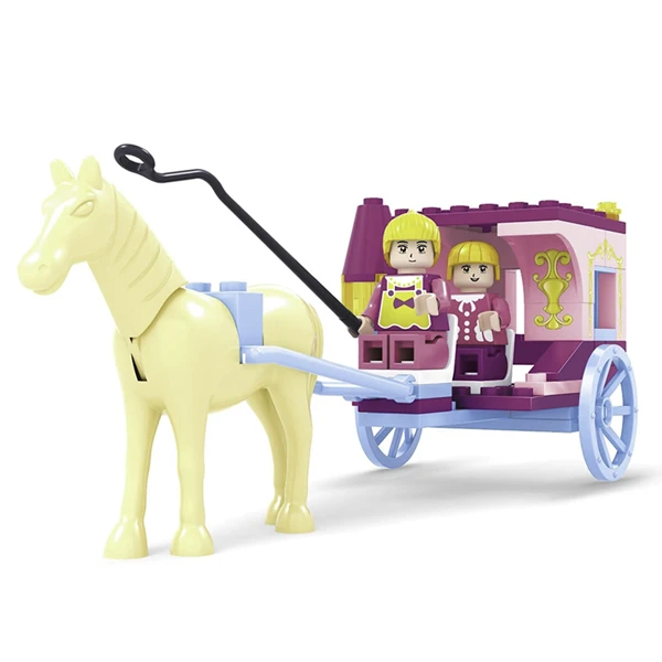 Игровой конструктор Keyixing 24301 МИР ЧУДЕС (69 деталей в наборе) Страна чудес (24301) / 65 деталей - фото 3