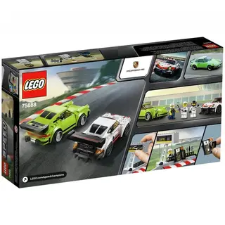 Конструктор Lego Porsche 911 RSR and 911 Turbo 3.0 Speed Champions 75888