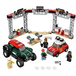 Конструктор Lego Автомобили 1967 Mini Cooper S Rally и 2018 MINI John Cooper Works Buggy Speed Champions 75894