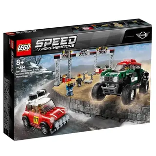 Конструктор Lego Автомобили 1967 Mini Cooper S Rally и 2018 MINI John Cooper Works Buggy Speed Champions 75894