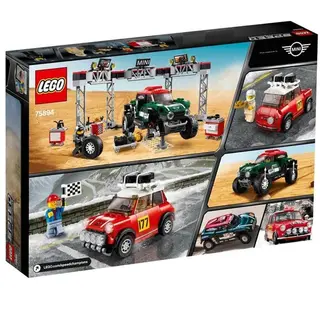 Конструктор Lego Автомобили 1967 Mini Cooper S Rally и 2018 MINI John Cooper Works Buggy Speed Champions 75894
