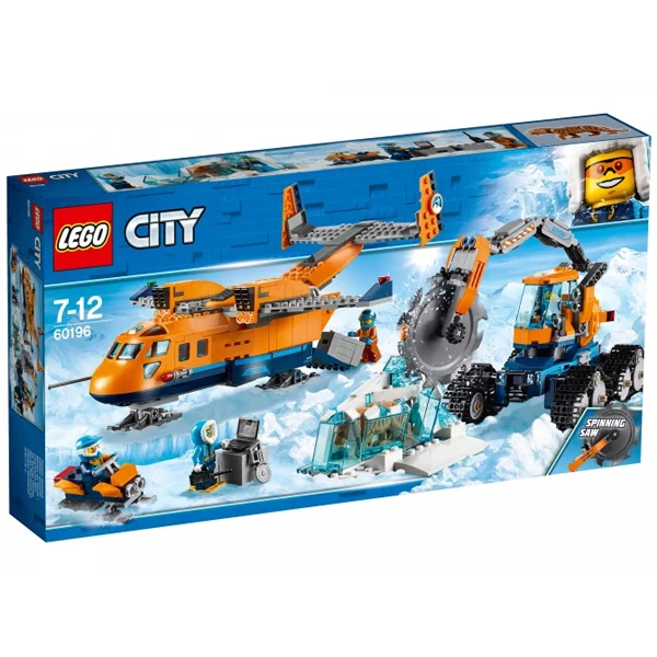 Конструктор Lego Арктический грузовой самолёт CITY 60196