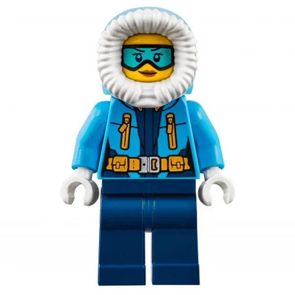 Конструктор Lego Арктический грузовой самолёт CITY 60196 - фото 12