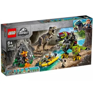 Конструктор Lego Бой тираннозавра и робота-динозавра Jurassic World 75938