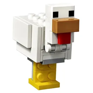 Конструктор Lego Большие фигурки Алекс с цыплёнком Minecraft 21149