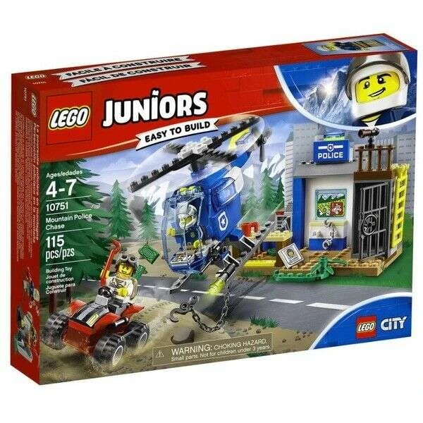 Конструктор Lego Juniors погоня горной полиции 10751