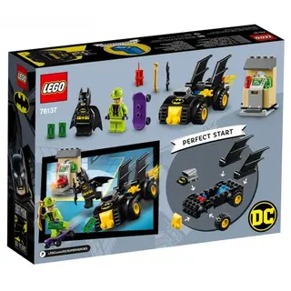 Конструктор Lego Бэтмен и ограбление Загадочника Super Heroes 76137