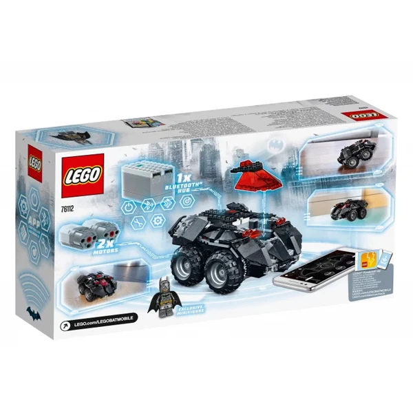 Конструктор Lego Бэтмобиль с дистанционным управлением Super Heroes 76112 - фото 3