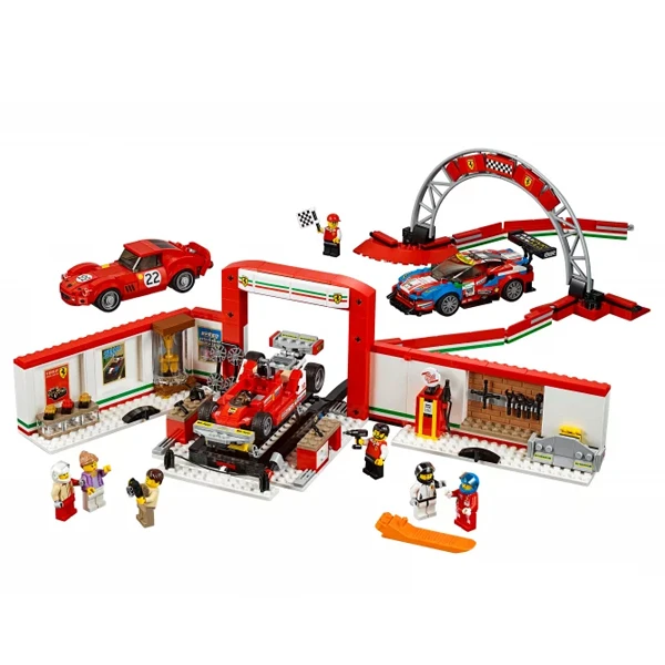 Конструктор Lego Гараж Ferrari Speed Champions 75889 - фото 2