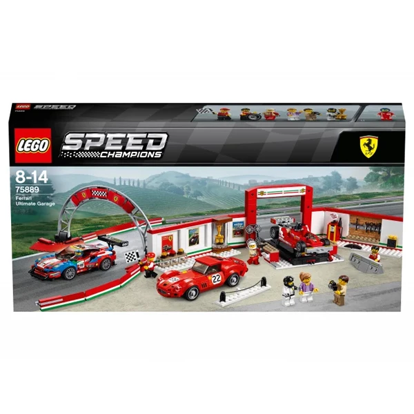 Конструктор Lego Гараж Ferrari Speed Champions 75889 - фото 11