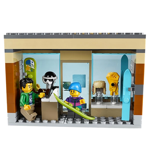 Конструктор Lego Горнолыжный курорт City 60203 - фото 14