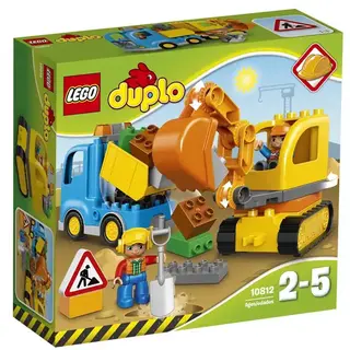 Конструктор Lego Грузовик и гусеничный экскаватор Duplo 10812