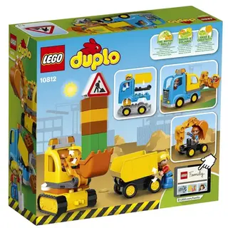 Конструктор Lego Грузовик и гусеничный экскаватор Duplo 10812