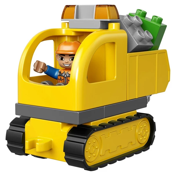 Конструктор Lego Грузовик и гусеничный экскаватор Duplo 10812 - фото 10