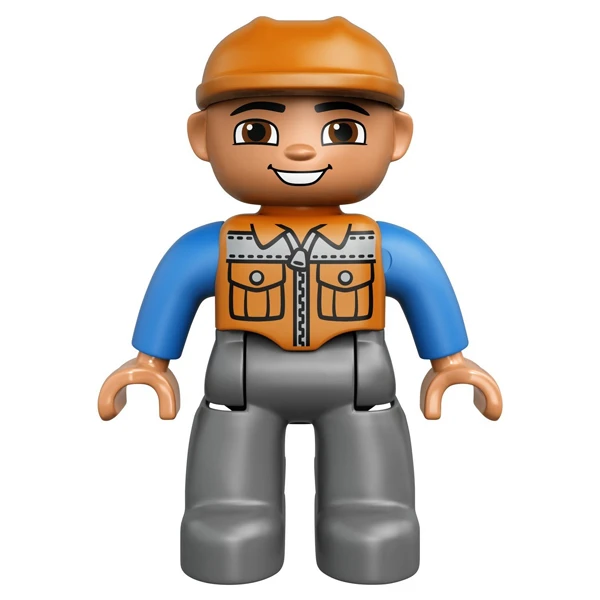 Конструктор Lego Грузовик и гусеничный экскаватор Duplo 10812 - фото 4