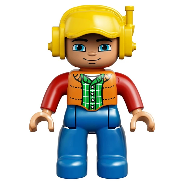 Конструктор Lego Грузовик и гусеничный экскаватор Duplo 10812 - фото 5