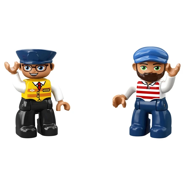 Конструктор Lego Грузовой поезд  Duplo 10875 - фото 8