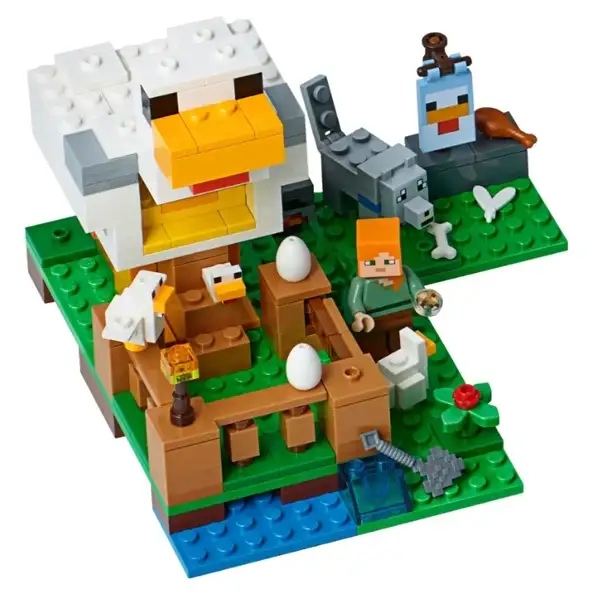 Конструктор Lego Курятник Minecraft 21140 - фото 2