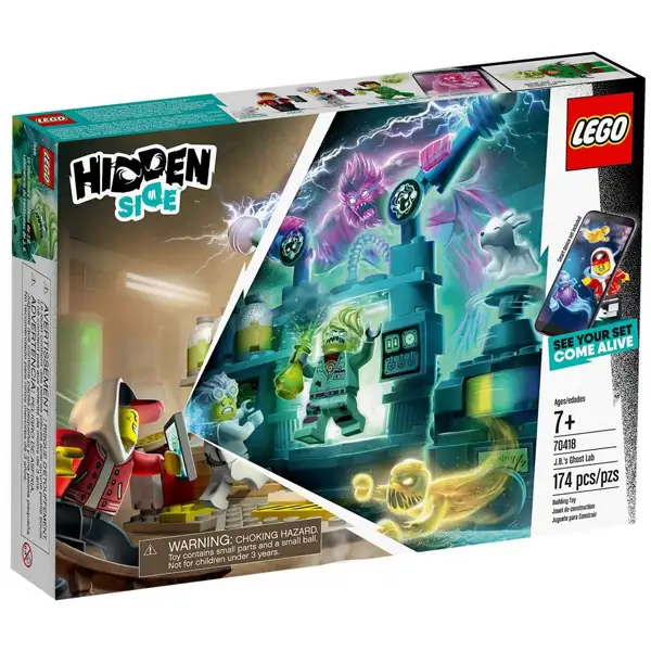 Конструктор Lego Лаборатория призраков Hidden Side 70418