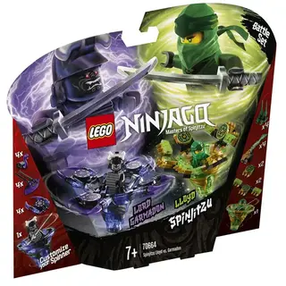 Конструктор Lego Ллойд мастер Кружитцу против Гармадона Ninjago 70664