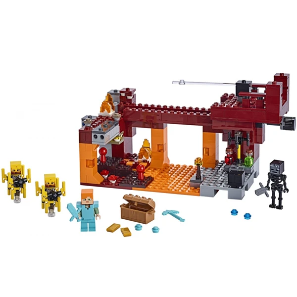 Конструктор Lego Мост ифрита Minecraft 21154 - фото 5