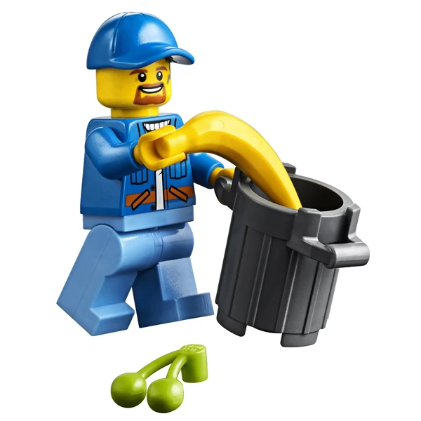 Конструктор Lego Мусоровоз City 60220 - фото 8