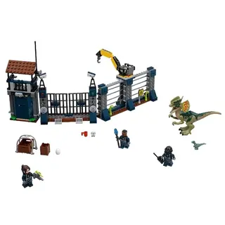 Конструктор Lego Нападение дилофозавра на сторожевой пост Jurassic World 75931
