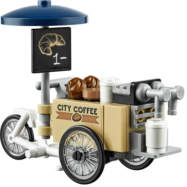 Конструктор Lego Открытие магазина по продаже пончиков City 60233 - фото 7