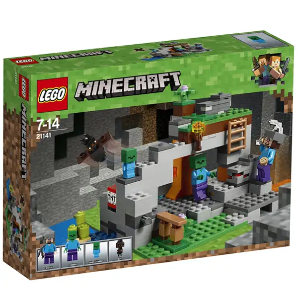 Конструктор Lego Пещера зомби Minecraft 21141