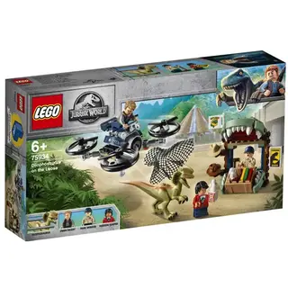 Конструктор Lego Побег дилофозавра Jurassic World 75934