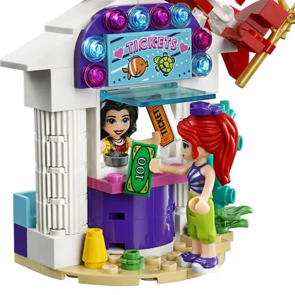 Конструктор Lego Подводная карусель Friends 41337 - фото 6