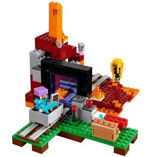 Конструктор Lego Портал в Подземелье Minecraft 21143