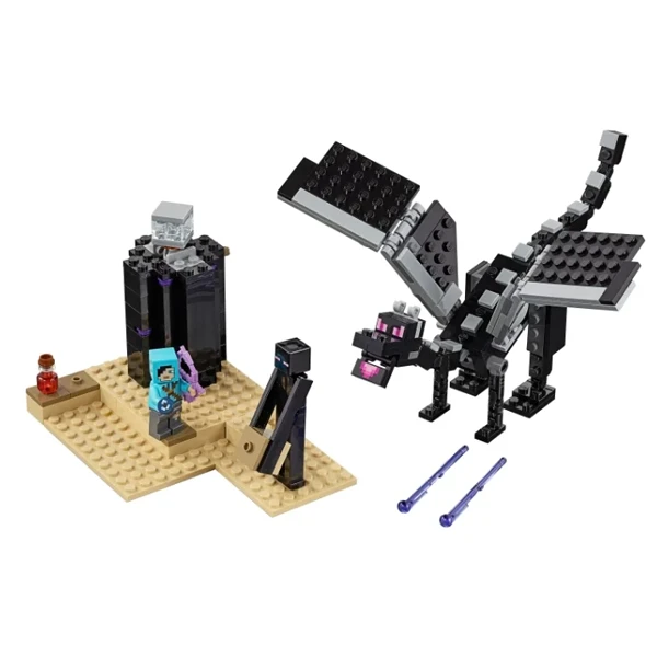 Конструктор Lego Последняя битва Minecraft 21151 - фото 8