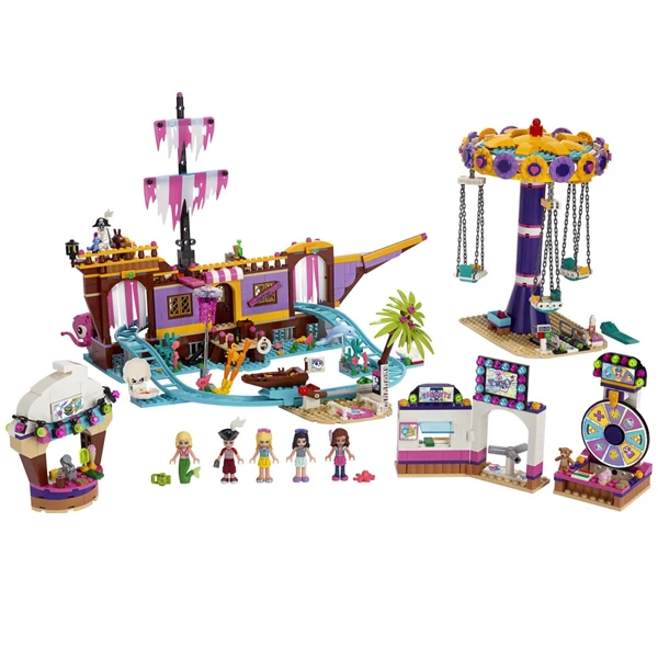 Конструктор Lego Прибрежный парк развлечений Friends 41375 - фото 7