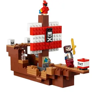 Конструктор Lego Приключения на пиратском корабле Minecraft 21152