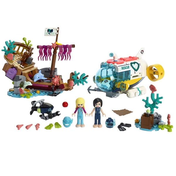 Конструктор Lego Спасение дельфинов Friends 41378 - фото 2