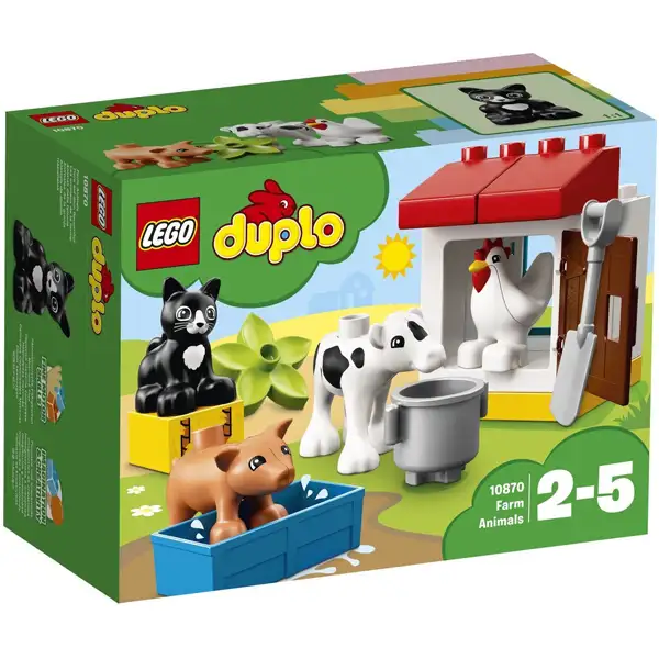 Конструктор Lego Ферма: домашние животные Duplo 10870