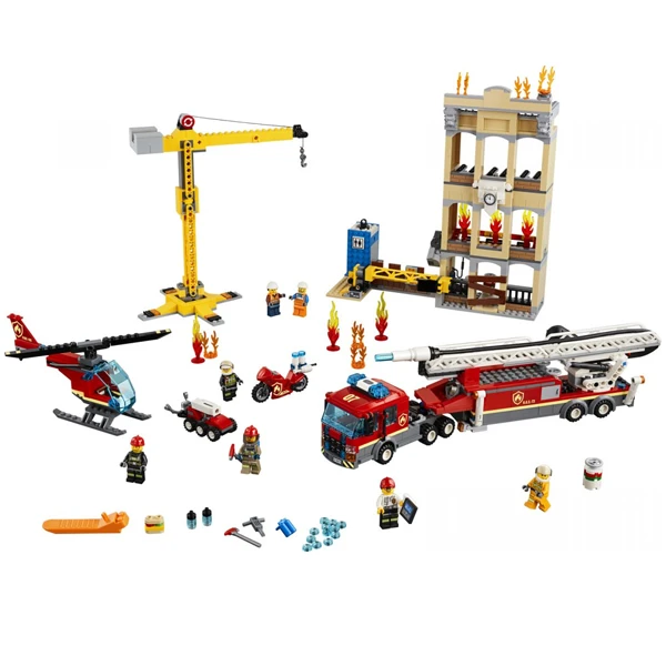 Конструктор Lego Центральная пожарная станция City 60216 - фото 2