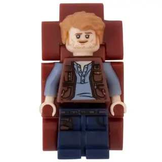 Конструктор Lego Часы наручные аналоговые Jurrasic World - Owen