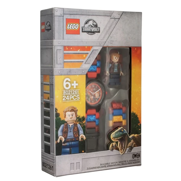 Конструктор Lego Часы наручные аналоговые Jurrasic World - Owen - фото 6