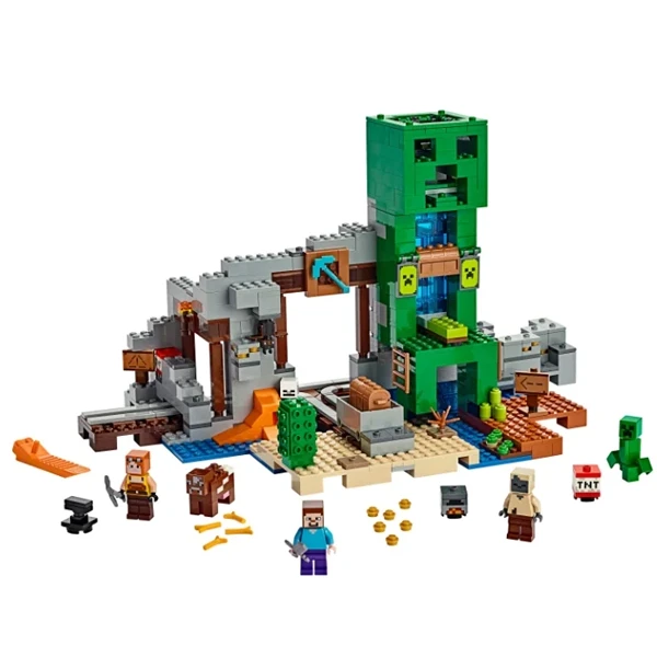 Конструктор Lego Шахта крипера Minecraft 21155 - фото 2
