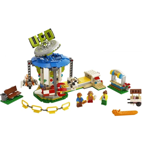 Конструктор Lego Ярмарочная карусель CREATOR 31095 - фото 9