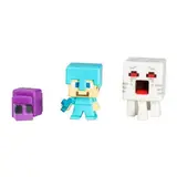 Набор минифигурок Minecraft Chast, Steve with Diamond Armour, Endermite Mattel CKH42 - фото 2