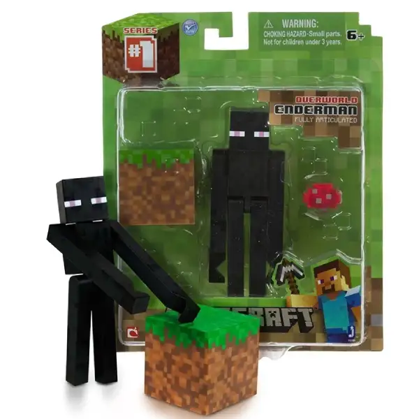 Фигурка Minecraft Enderman Странник края с аксесс. 8 см - фото 2