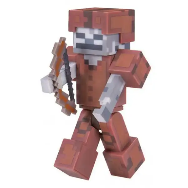 Фигурка Minecraft Skeleton in Leather Armor 8 см - фото 2
